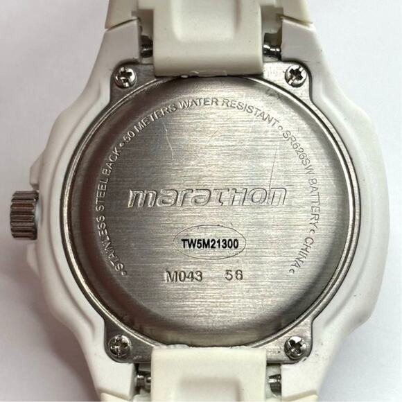 White Marathon Men's Watch - Picture 5 of 5